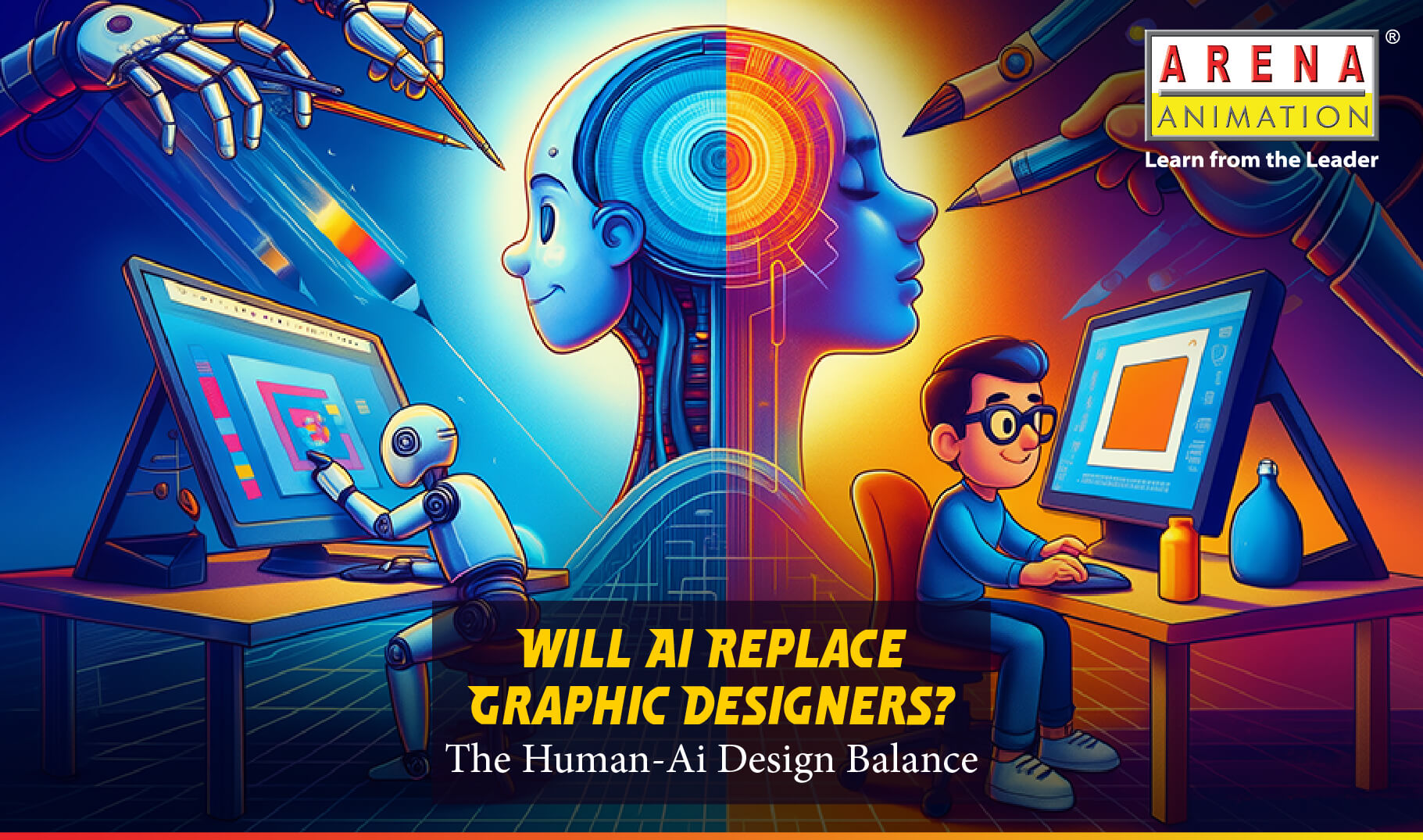Will AI Replace Graphic Designers? The Human‑AI Design Balance